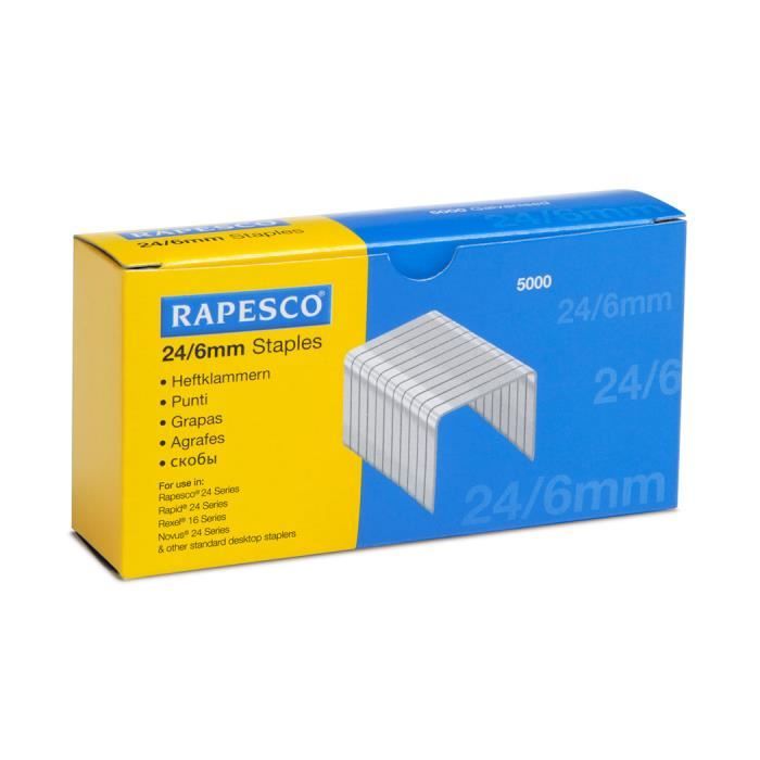 Rapesco Lot de 3 Boites de 1000 Agrafes Galvanisées 923/10mm type 23 - Bricolage Rapesco Lot de 3 Boites de 1000 Agrafes Galvanisées 923/10mm type 23 - Bricolage