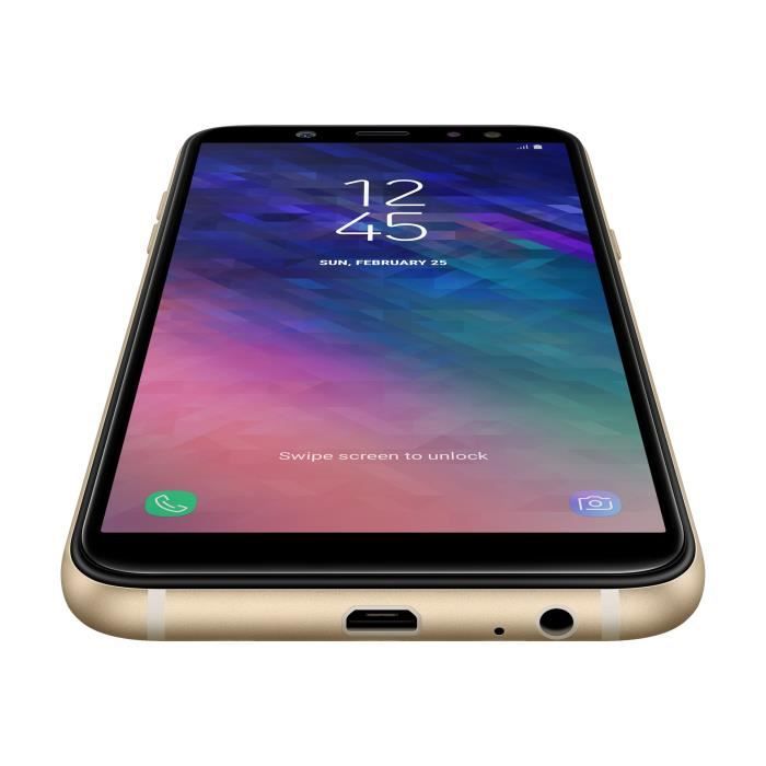 Samsung Galaxy A6 SM-A600FN-DS smartphone double SIM 4G LTE 32 Go ...