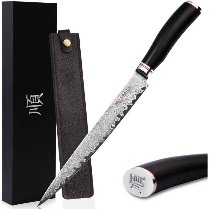 Couteau a trancher 180mm now black