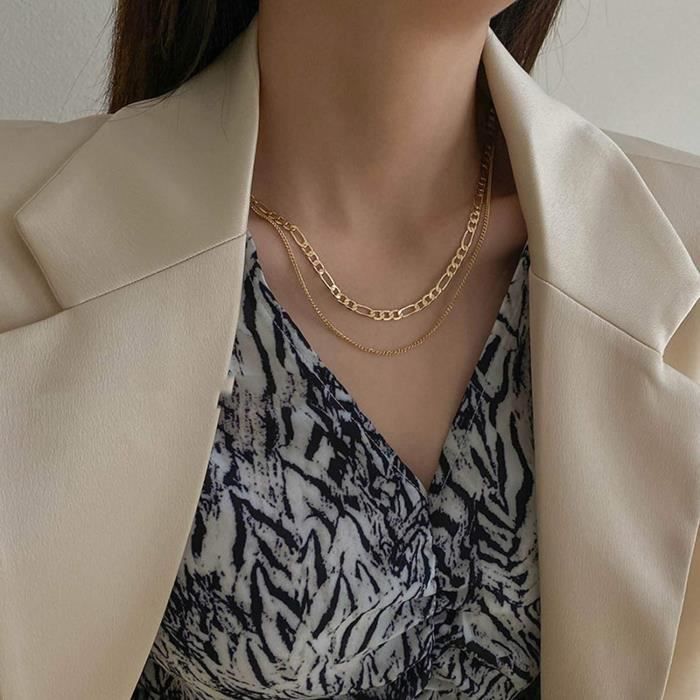 Topshop - Nikita - Collier à gros maillons - Doré | ASOS