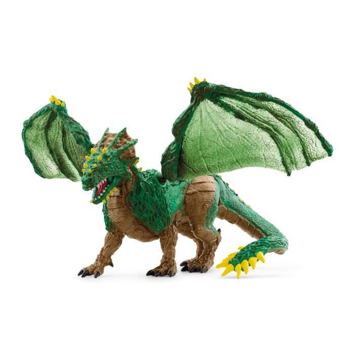 Dragon de la jungle, figurine fantastique, pour enfants dès 7 ans, ELDRADOR CREATURES - 19 x 22 x 13