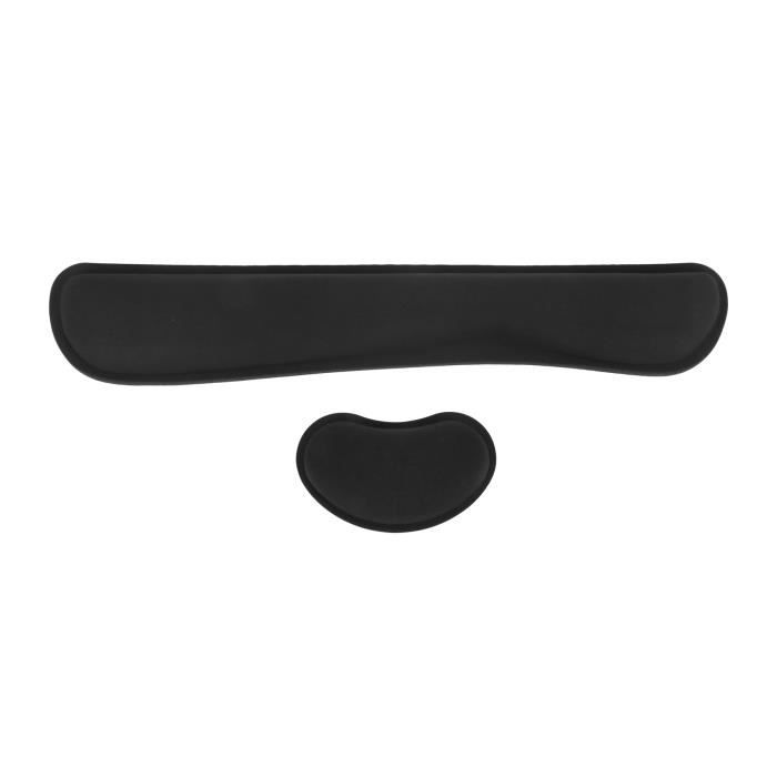 Ensemble de Repose-Poignets pour Clavier en Mousse à MéMoire de Gel Support de Coussin de Poignet de Souris pour Bureau LéGer