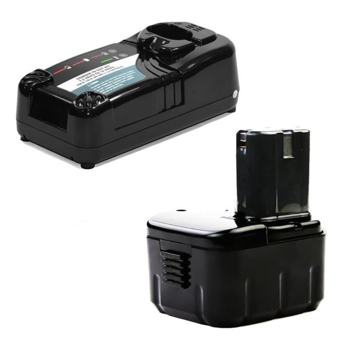 Chargeur Universel Vhbw Pour Batteries Hitachi - Compatible 7,2V-18V Ni-Cd/NiMH - Sécurité Intégrée