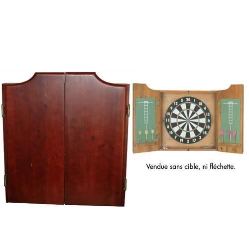 Armoire Pour Cible En Crin Couleur Acajou Achat Vente