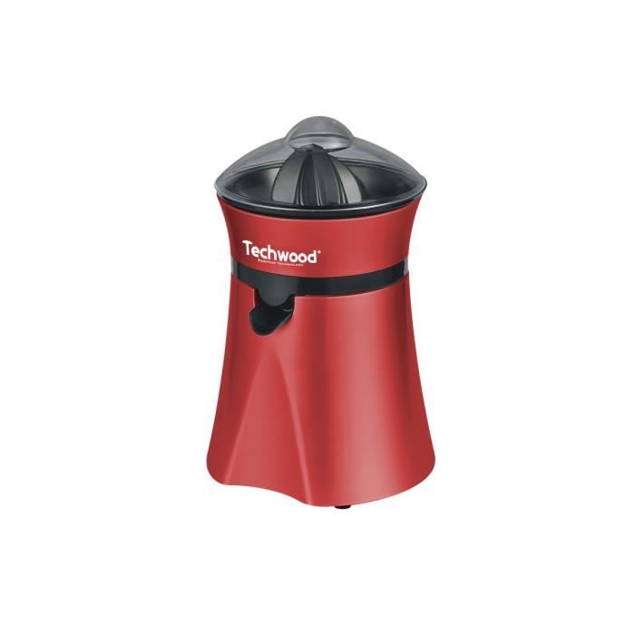 Techwood Presse agrumes electrique 1L avec pieds anti-dérapants, Bol verseur translucide gradué - TPF-35