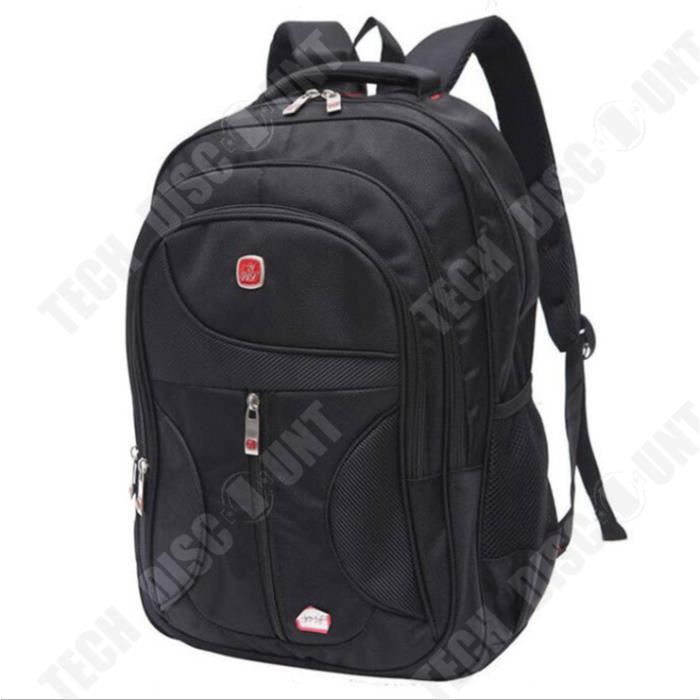 TD Sac a Dos Ordinateur Portable 15.6 Etanche Nylon Sac Bandouliere Sacoche Homme