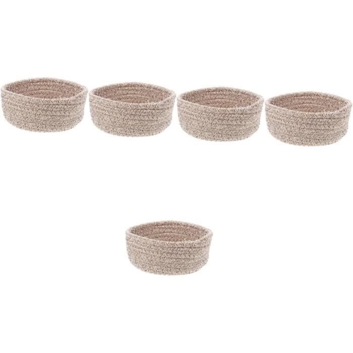 PANIER DE RANGEMENT Cuisine Rotin Plastique Paniers Pour Maison Petit