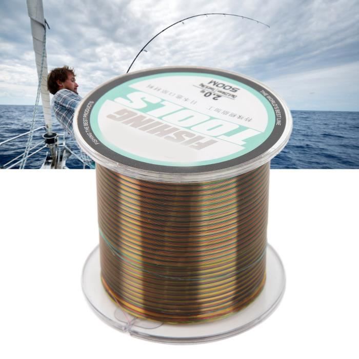 Lai Fishing Fil Pêche Nylon 50m Corps De Ligne 19/100