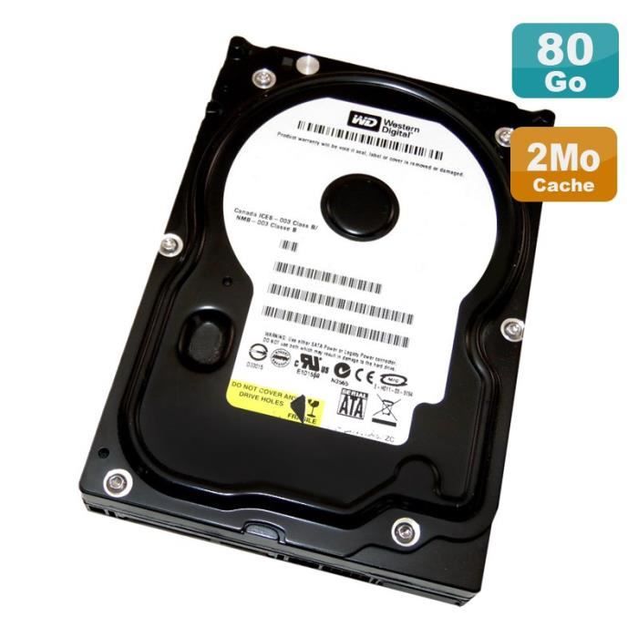 Western Digital HDD 80 Go