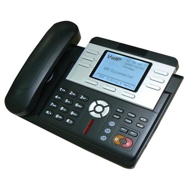 Téléphone IP Standard VOIP 3 lignes SIP réperto - Achat / Vente téléphone  fixe Téléphone IP Standard VOIP  à prix fou 3700666515791 - Cdiscount