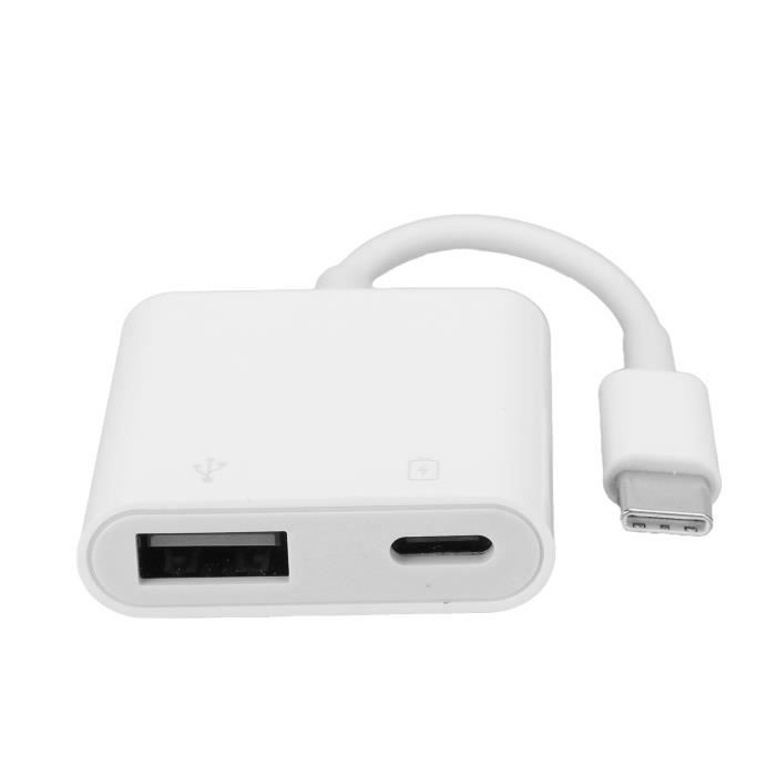 Adaptateur USB-C Vers USB OTG - Aluminium, Livré Avec Câble Et étui, Neuf
