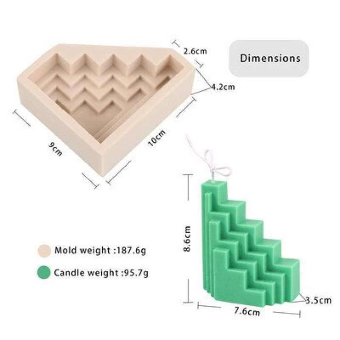 Moule En Silicone Forme Cœur Mex Sex - Pour Savon, Bougie, Chocolat, Résistant De -40°C à 230°C, Dimensions 14,5x7,5x7,5 Cm