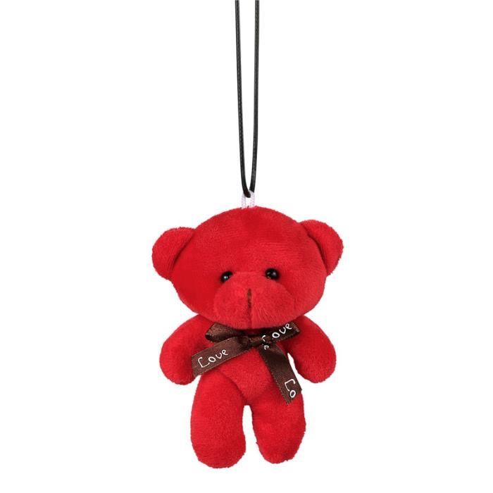 Pendentif Ours Pour Rétroviseur Voiture – Décoration Intérieure Mignonne, Acrylique Anti-UV
