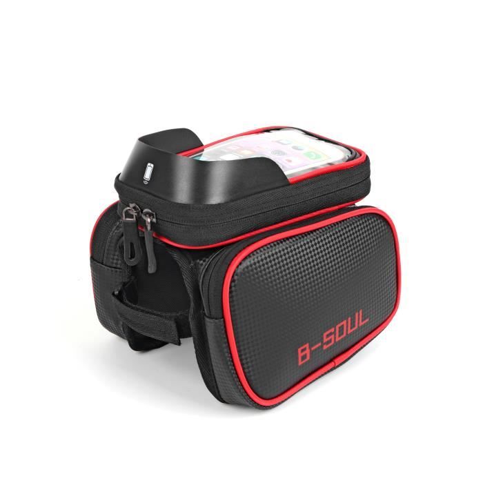 Sacoche De Guidon étanche 7L – TPU Hypalon, Fixations 3 Points, Réfléchissant, Pour Vélo