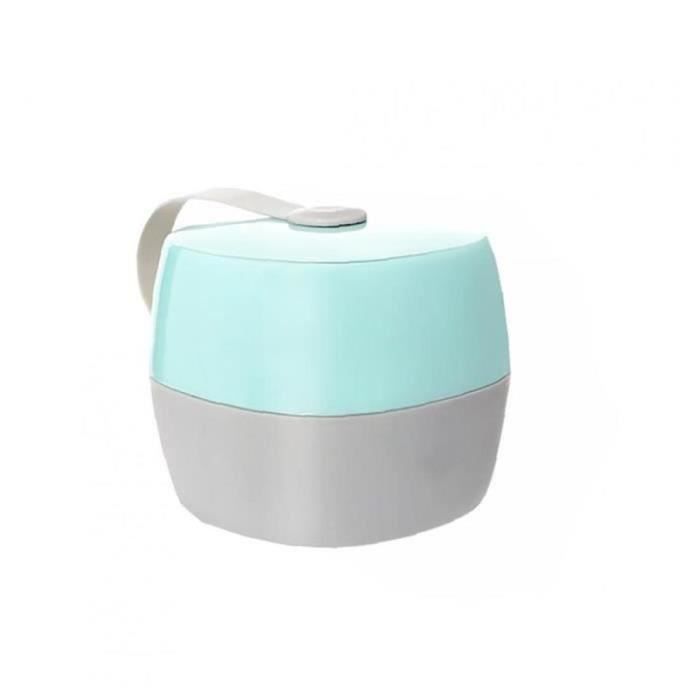 Boîte à Tétine En Silicone étanche – Rangement Pratique Et Hygiénique Pour Sucettes (Gris Clair)