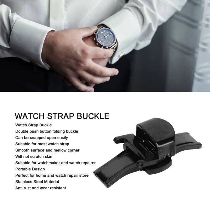Bracelet De Montre ZRC Boucle Déployante - Acier Inoxydable - Largeur 20 Mm (18/20mm) - Neuf Sans étiquette