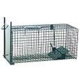Moorland Piege de capture 60x23x23cm infaillible Cage Pour Animaux lapin, rat - Simple à utiliser - Avec une entrée 5001-1