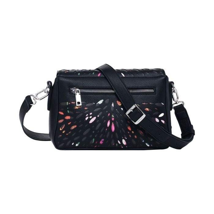 Sac bandoulière femme Desigual Blackwell Phuket noir Cdiscount