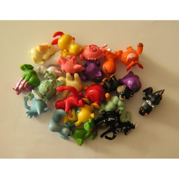 Lot de 72 Mini figurines Pokemon 2 à 3 cm avec emballage cadeau - Cdiscount  Jeux - Jouets