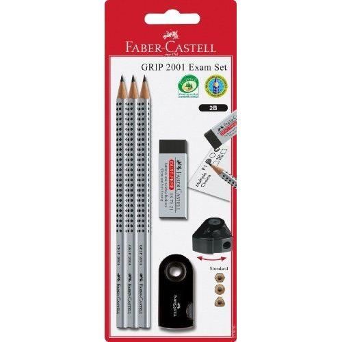 Faber-Castell 183187 - Blister Taille-crayon double grip - Vert pastel