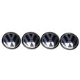 4 x caches moyeux centre roue VW pour Volkswagen 65mm ref. 3B7 601 171-2