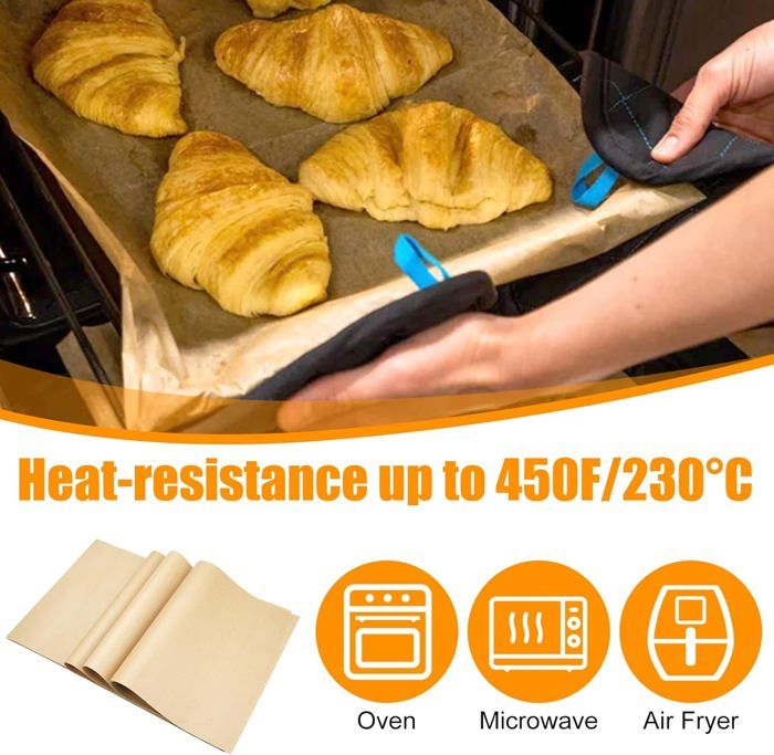 Lot De 100 Feuilles De Papier Sulfurisé Pour Friteuse Ninja Foodi Dz201