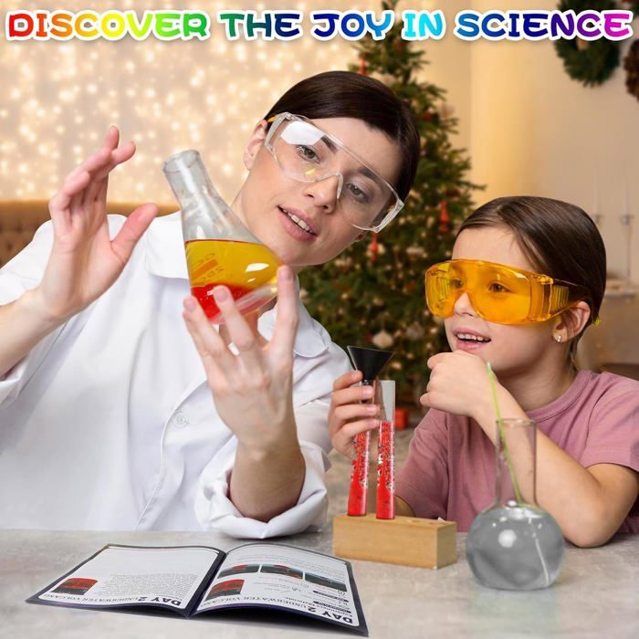 Calendrier De L'Avent Scientifique 2025 - 24 Expériences Pour Enfants - Cadeau De Noël Éducatif