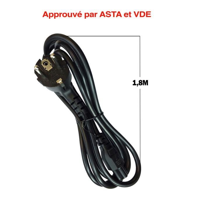 Chargeur Alimentation 65W Pour Lenovo - Modèles Compatibles ThinkPad, V510, V730 - 20V/3.25A - Occasion