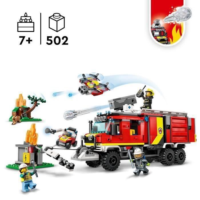 LEGO 10969 DUPLO Town Le Camion de Pompiers, Jouet Éducatif, Figurines,  Sauver les Animaux, Jeu Éducatif, Cadeau Enfants Dès 2 Ans - Cdiscount Jeux  - Jouets