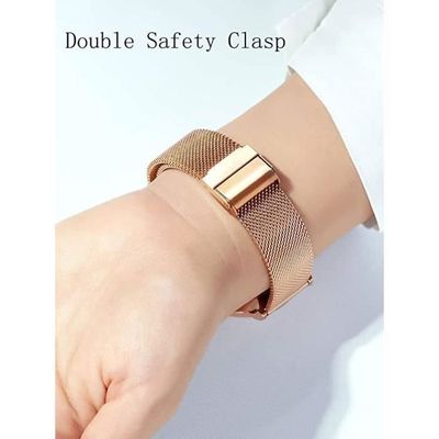 Montre Bracelet Homme/femme Ultra Plate Quartz Noir - Style Décontracté