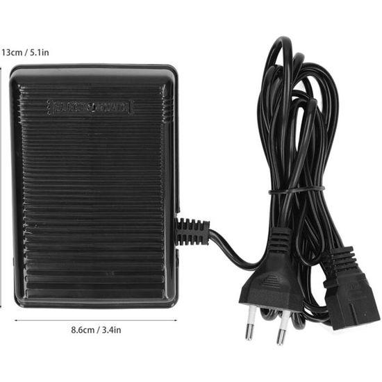 Pédale de commande au pied pour machine à coudre 3 trous 4 cœurs Pédale de commande au pied Pédale de commande au pied pour machine à coudre 3 trous 4 cœurs Pédale de commande au pied