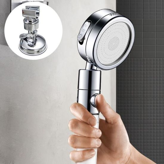 ZHAOYANG 360° Rotation Pomme de douche support mural amovible à main Pommeau de douche et bidet Pulvérisateur adhésif support à ventouse réglable ZHAOYANG 360° Rotation Pomme de douche support mural amovible à main Pommeau de douche et bidet Pulvérisateur adhésif support à ventouse réglable