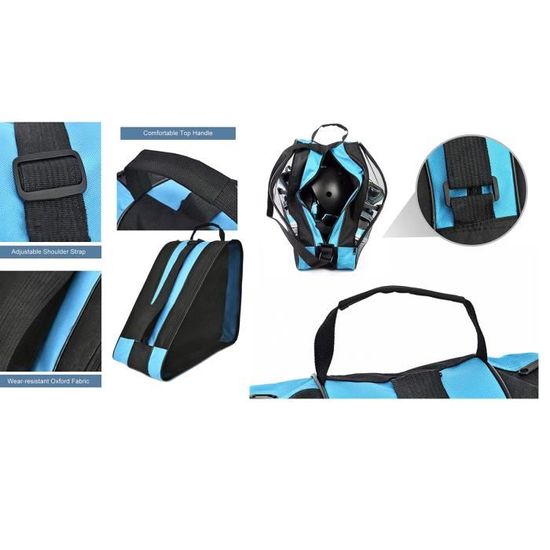 Sac Transport Patins à Glace Sac Patins à Roulettes Amagogo 3 Couches - Transport Sécurisé Sac Patinage 3 Couches