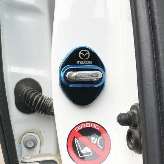 Tuning extérieur,Coque de protection pour Mazda 3, accessoire de voiture, pour  mazda 6, CX 5, - Type Mazda black 8pcs - Cdiscount Auto