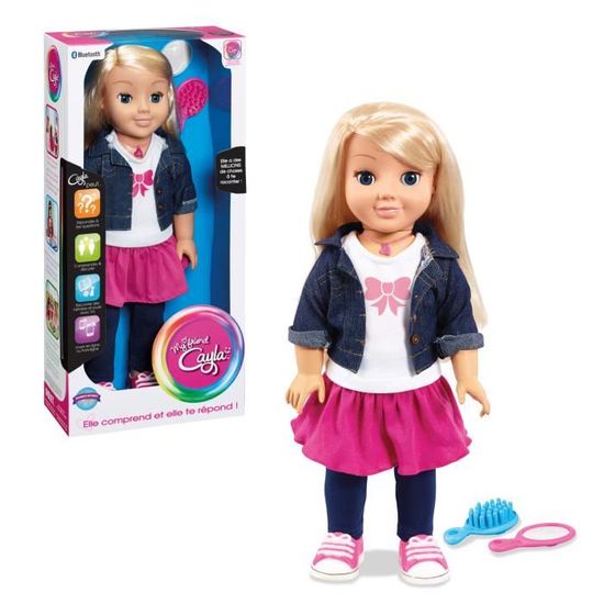 MON AMIE CAYLA Poupee Interactive 2.0 Effets Sonores Cdiscount Jeux Jouets