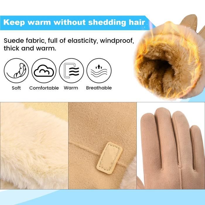 Gants Impermeable Femme Andiker Gants De Ski Imperméables Pour