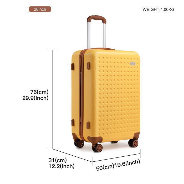 Valise Cabine Kono en ABS - Robuste et Pratique
