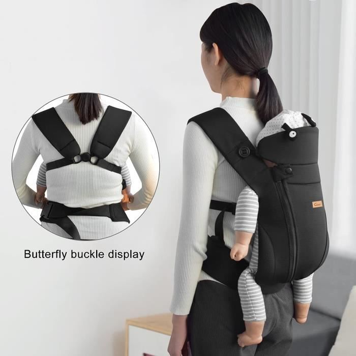 Ceinture De Porte-Bébé Ergonomique Avec Fermeture Éclair 3D