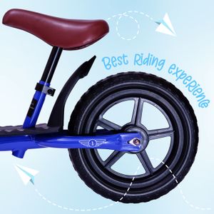 Milly Mally Draisienne DRAGON – Vélo Sans Pédales 10 Pouces Avec Frein Et Sonnette – Pour Enfants De 2 à 4 Ans