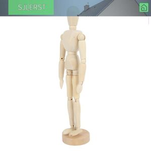Poupée Mannequin D'artiste Vintage Bois Articulé Taiwan Mannequin à Poser Humain 12,5
