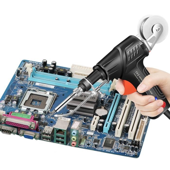 Fer à Souder Industriel 60W - Portable Avec Contrôle Laser - Pour Réparation Électronique