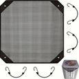 Housse de protection climatiseur extérieur - Design en maille respirant Résistante aux intempéries - Terrasse et cour - 71x71cm