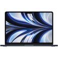 Apple - 13,6" MacBook Air M2 - RAM 8Go - Stockage 512Go - Minuit - AZERTY-0