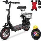Trottinette Électrique Pliable - Bogist M5 Pro-S - Roues 12" - Moteur 500W - Batterie 48V 13AH - Autonomie Max 35km - Freins à