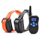 DOTOPON®Nouveau Petrainer étanche Rechargeable 330 M pour 2 chiens bip Vibration et choc chien collier de dressage électronique