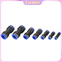 Pneumatic Air Tyal Rapitements rapides Connecteurs à haute pression pour outils pneumatiques Blue et noir 35pcs