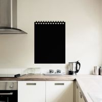Sticker ardoise tableau noir - stickers muraux adhésif effaçable - ARDOISE - 105x75cm