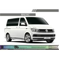 Pour VW van Volkswagen Bandes latérales Edition spéciale - GRIS - Kit Complet  - Tuning Sticker Autocollant Graphic Decals