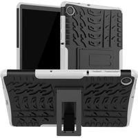 Rigide Étui pour "Lenovo Tab M10 FHD Plus" Coque (TB-X606F 2ème Gén 2020 10.3") Tablette Housse de Protection avec Support -blanc