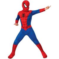 Déguisement enfant Ultimate Spider-Man classique - Marvel - Rouge - Polyester - 7 ans et plus